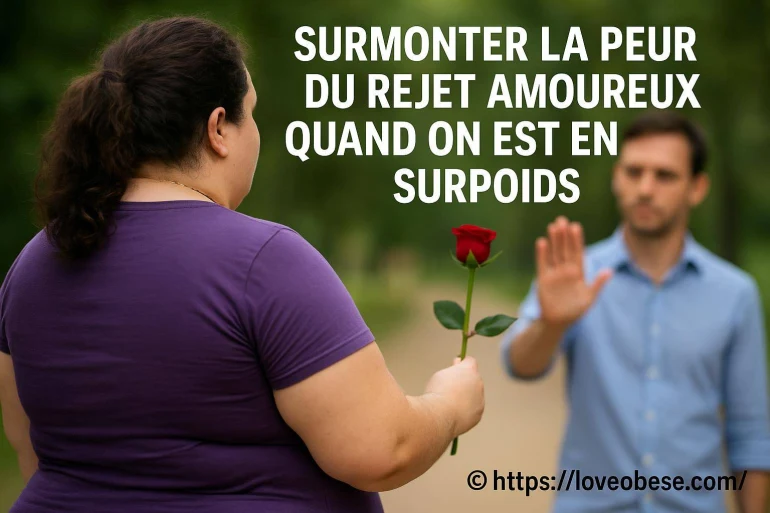 Surmonter la peur du rejet amoureux quand on est en surpoids : comment y parvenir ?