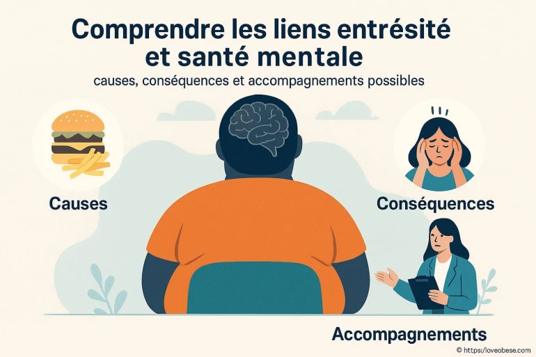 Comprendre les liens entre obésité et santé mentale : causes, impacts et solutions