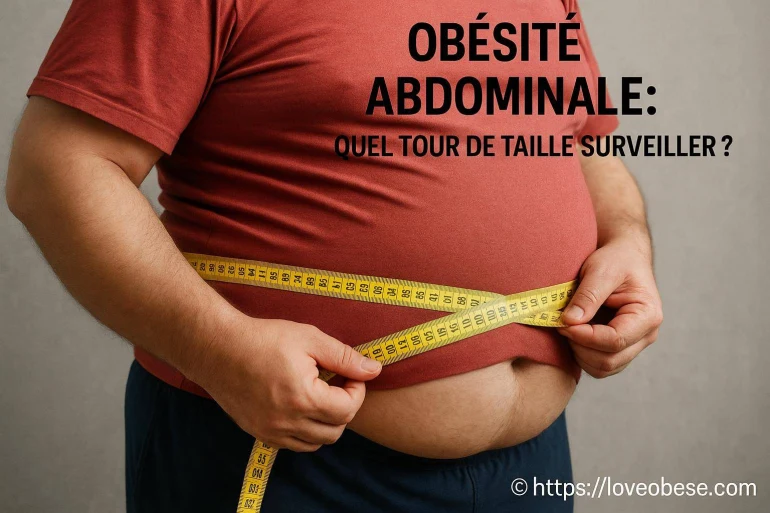 Obésité abdominale : quel tour de taille faut-il surveiller ?