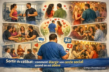Sortir du célibat : comment élargir son cercle social quand on est obèse ?