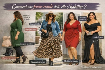 Comment une femme ronde doit-elle s'habiller pour valoriser sa silhouette ?
