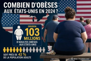 Combien d'obèses vivent aux États-Unis aujourd'hui ?