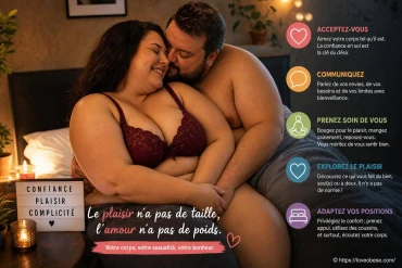 La sexualité épanouie quand on est en surpoids : conseils et astuces
