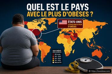 Quel est le pays avec le plus d'obèses ?