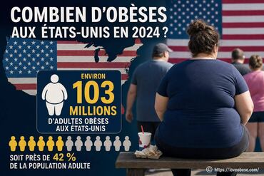 Combien d'obèses vivent aux États-Unis aujourd'hui ?